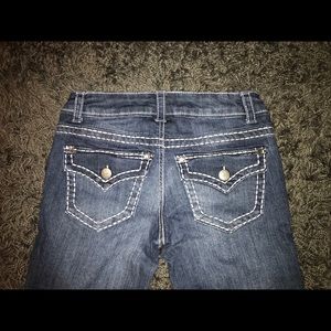 Paisley Sky Skinny Jeans